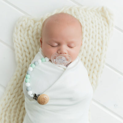 Glitter and Spice Pacifier Clips