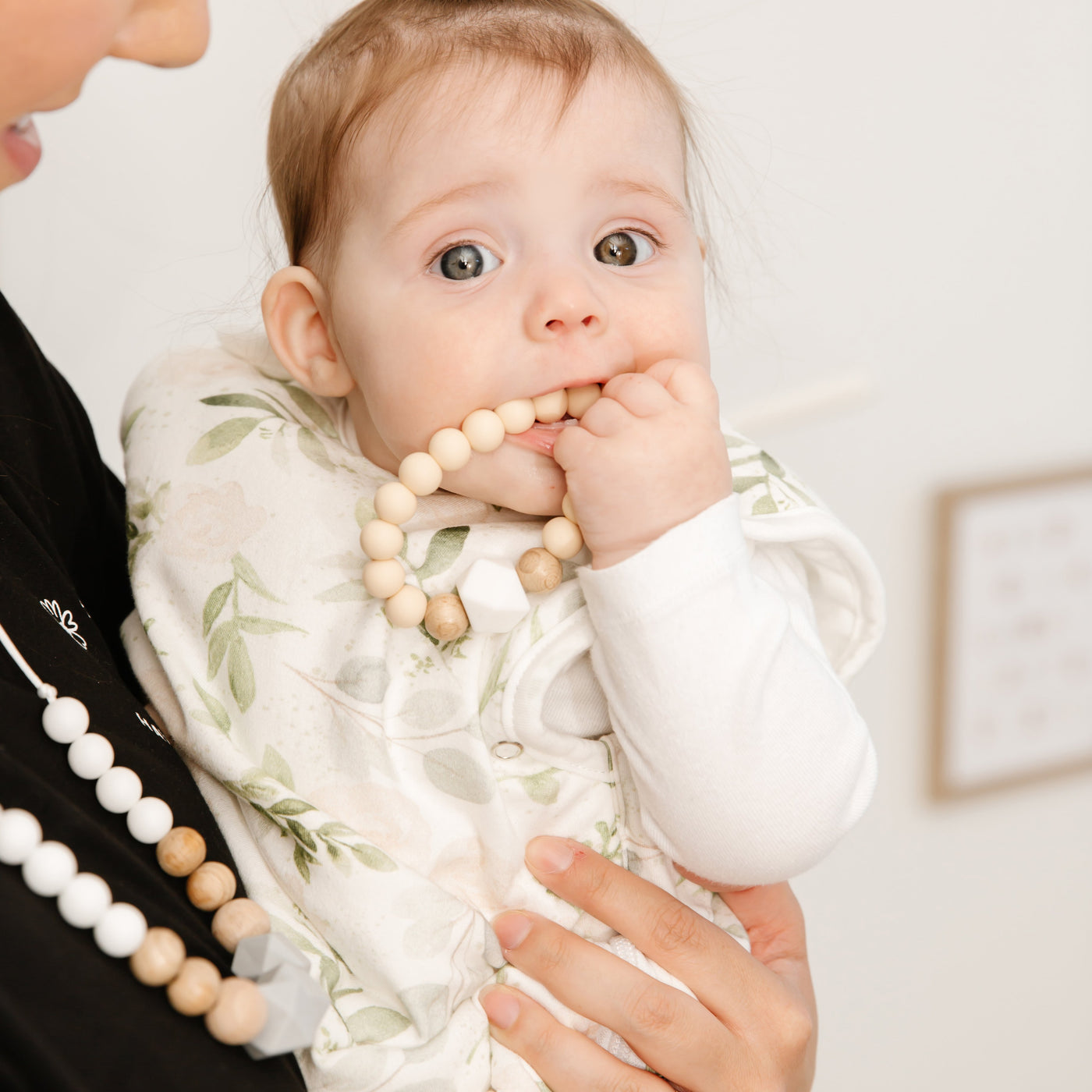 Glitter and Spice Teething Bracelets