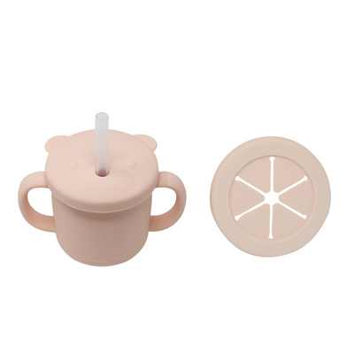 Grow with Me Silicone Cup Snack Set - Factory Seconds