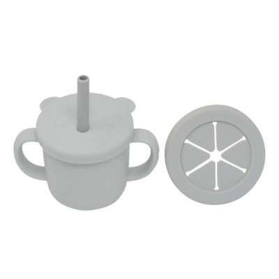 Grow with Me Silicone Cup Snack Set - Factory Seconds