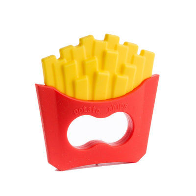 FRENCH FRY SILICONE TEETHER - DISCONTINUED