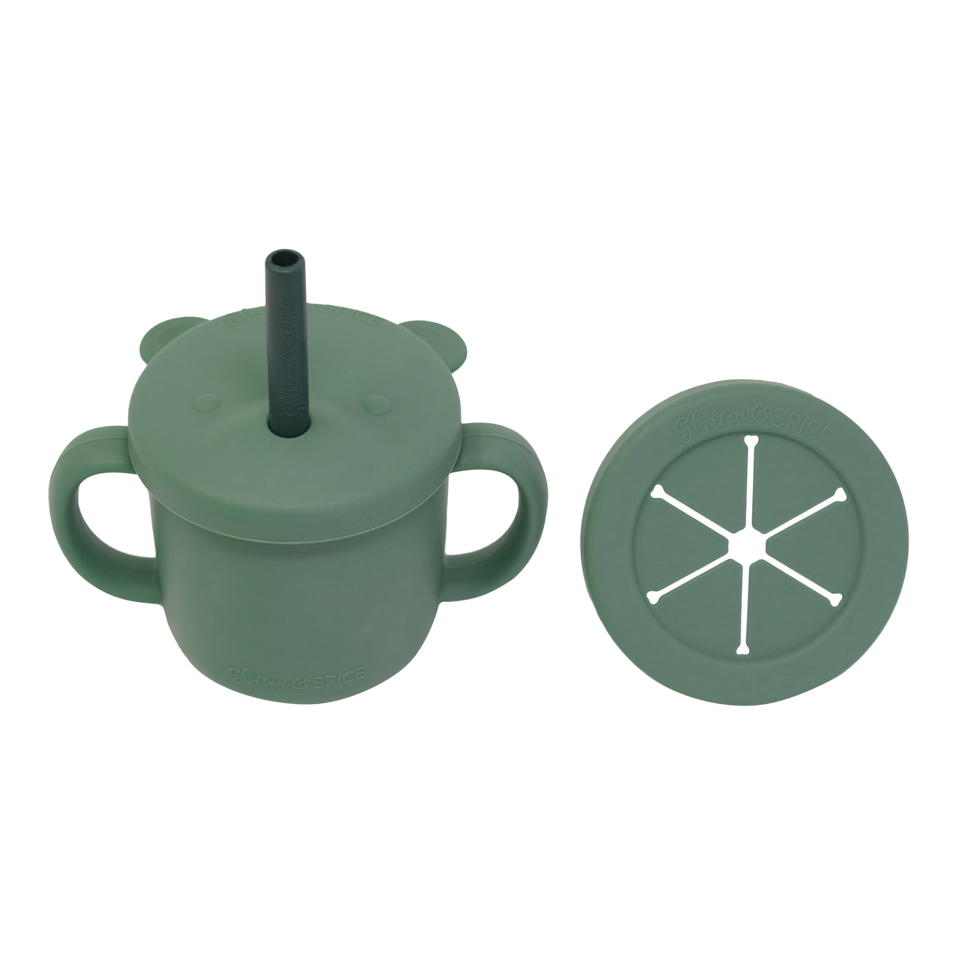 Grow with Me Silicone Cup Snack Set - Factory Seconds