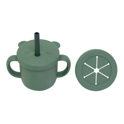 Grow with Me Silicone Cup Snack Set - Factory Seconds