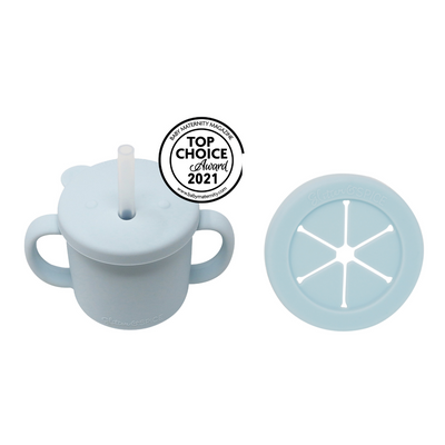 Grow with Me Silicone Cup Snack Set - Factory Seconds