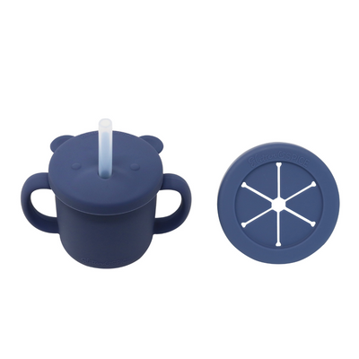 Grow with Me Silicone Cup Snack Set - Factory Seconds