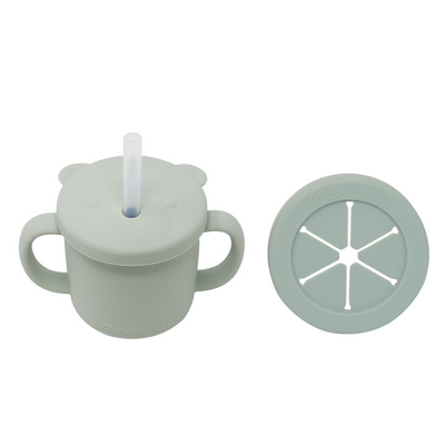 Grow with Me Silicone Cup Snack Set - Factory Seconds