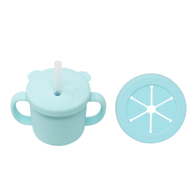 Grow with Me Silicone Cup Snack Set - Factory Seconds