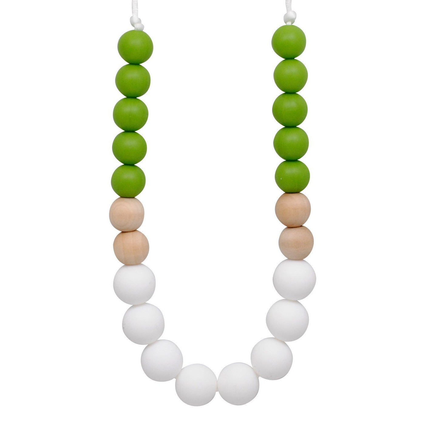 Silicone Teething Necklace - Kelly - Glitter & Spice
