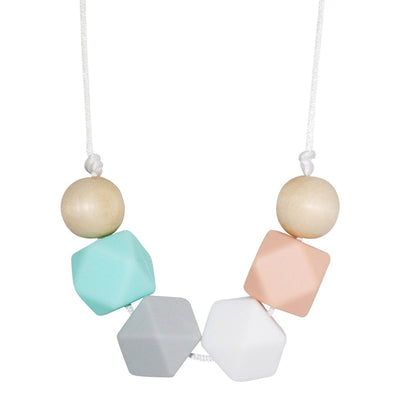 Silicone Teething Necklace - Clara - Glitter & Spice