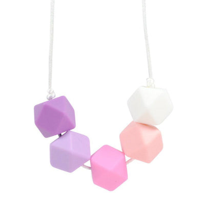 Silicone Teething Necklace - Esme - Glitter & Spice