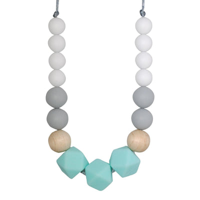 Silicone Teething Necklace - Nelly - Glitter & Spice