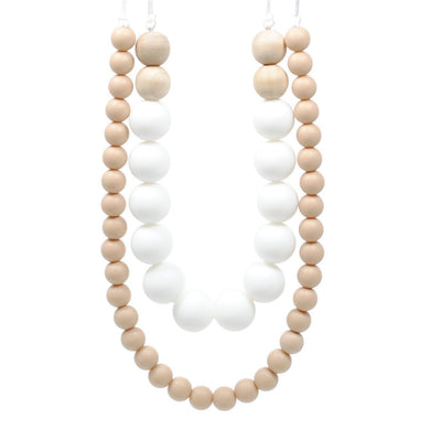 Silicone Teething Necklace - Tanner - Glitter & Spice