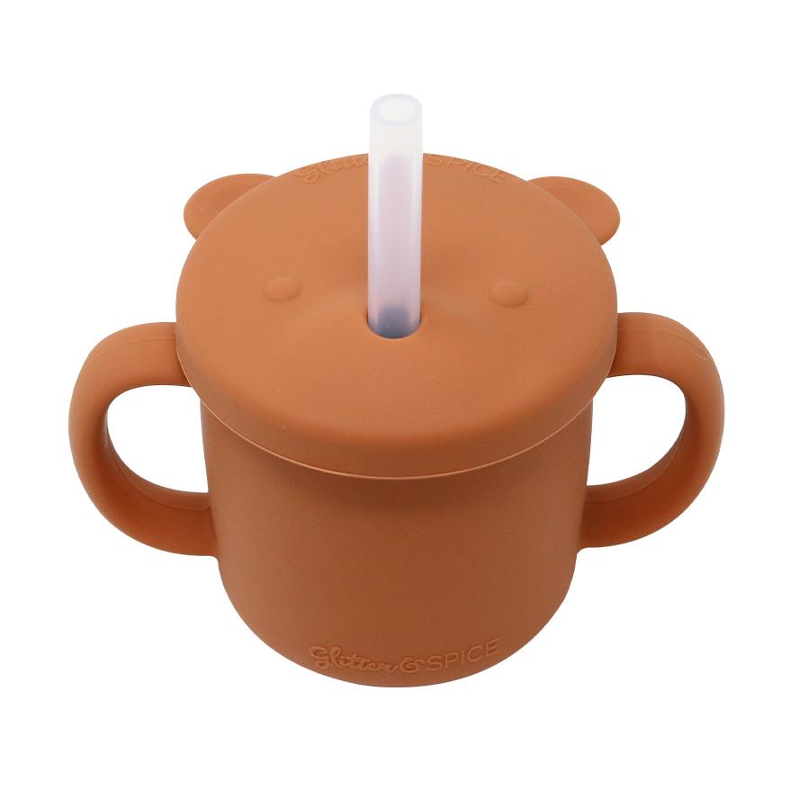 Grow with Me Silicone Bear Cup - Factory Seconds - Glitter & Spice