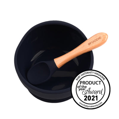 SILICONE BOWL + SPOON SET - Glitter & Spice Canada