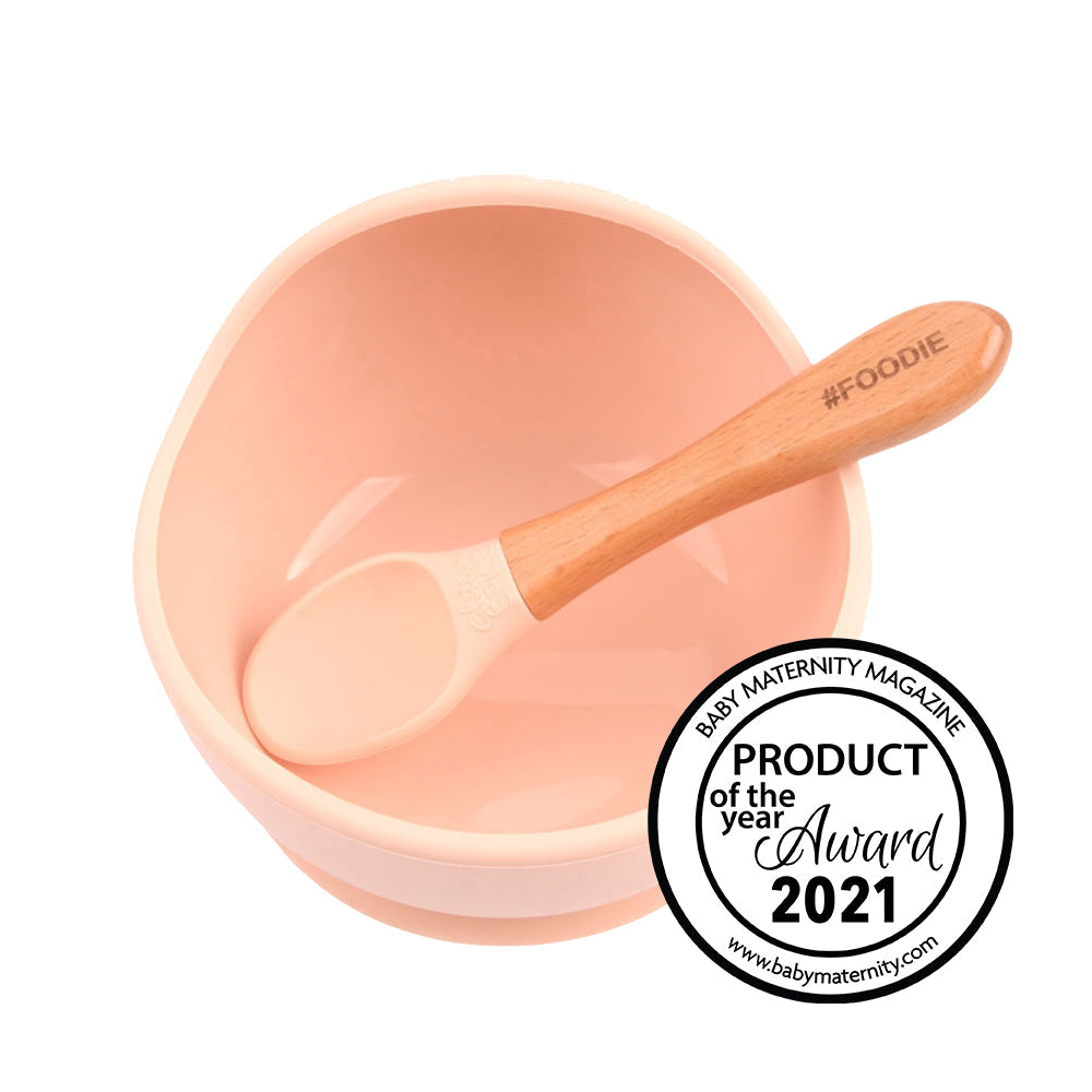 SILICONE BOWL + SPOON SET - Glitter & Spice Canada