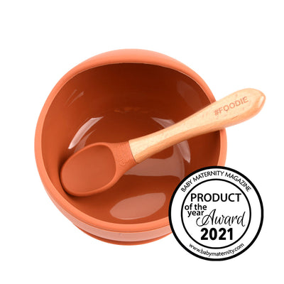 SILICONE BOWL + SPOON SET FACTORY SECONDS - Glitter & Spice