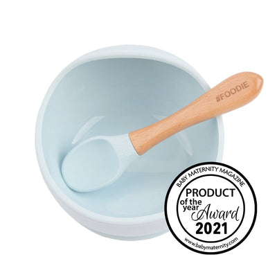 SILICONE BOWL + SPOON SET FACTORY SECONDS - Glitter & Spice