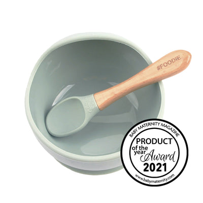 SILICONE BOWL + SPOON SET FACTORY SECONDS - Glitter & Spice