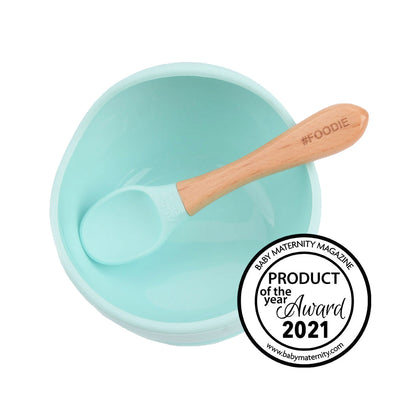 SILICONE BOWL + SPOON SET - Glitter & Spice Canada