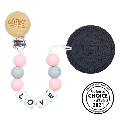 Cookie Silicone Statement - LOVE - Discontinued - Glitter & Spice Canada