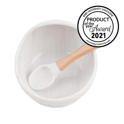 SILICONE BOWL + SPOON SET FACTORY SECONDS - Glitter & Spice