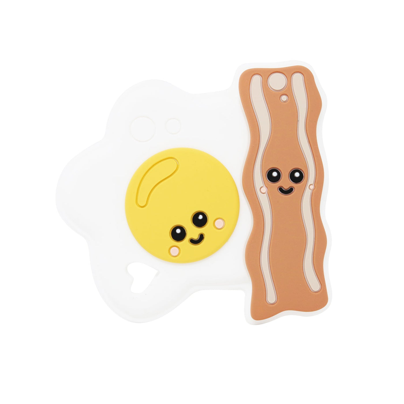 Eggs and Bacon Silicone Teether - Overstock - Glitter & Spice