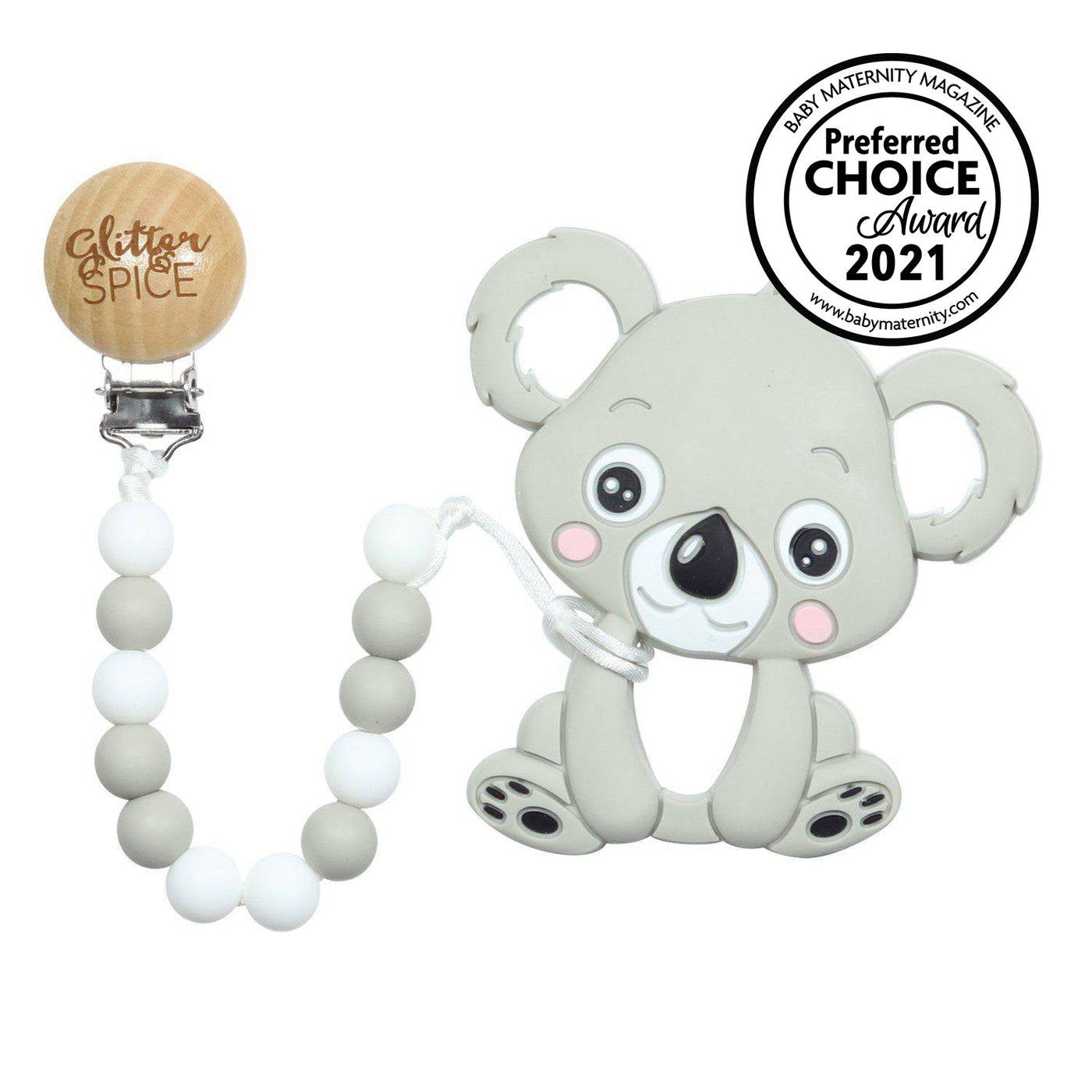 Koala Silicone Teether - Glitter & Spice