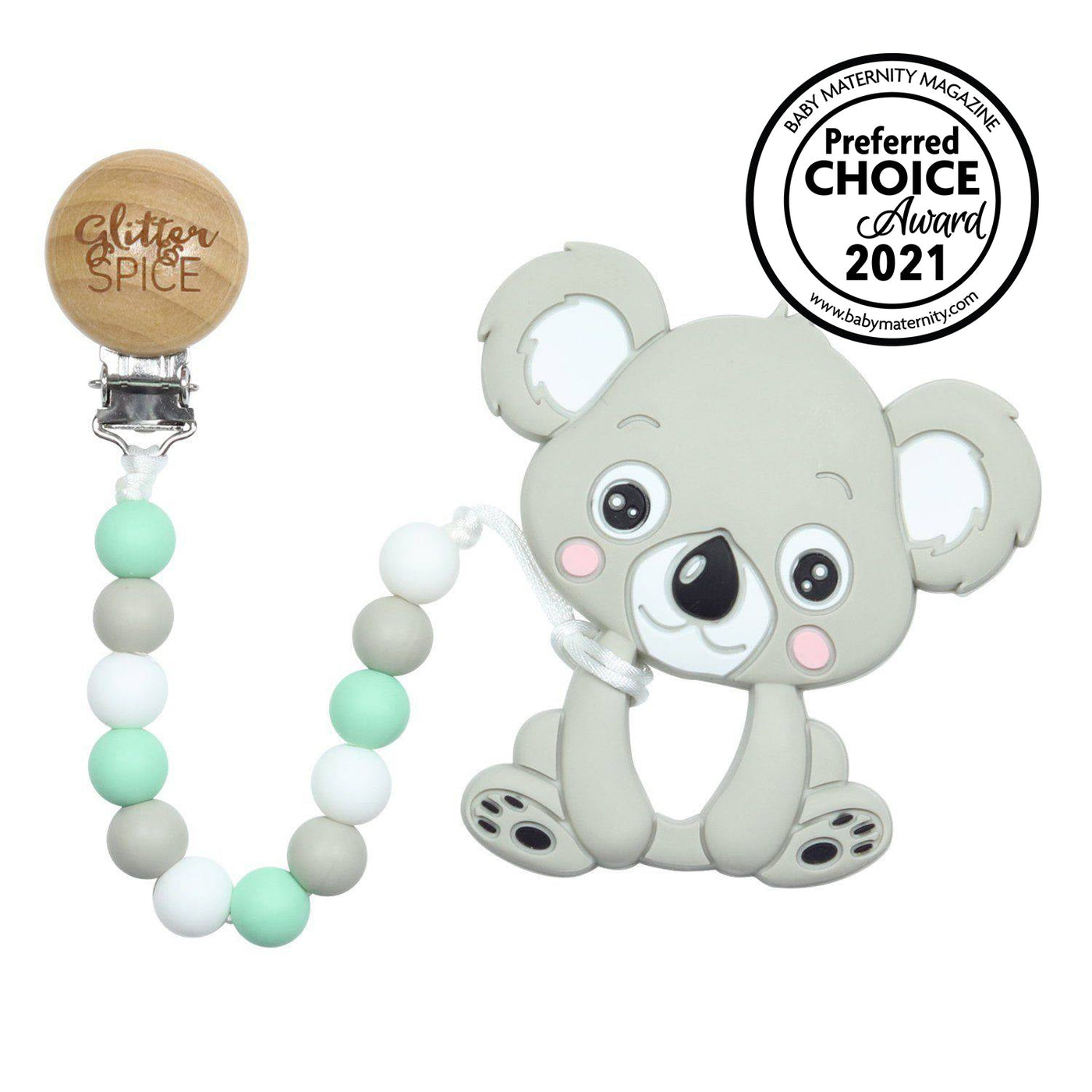 Koala Silicone Teether - Glitter & Spice