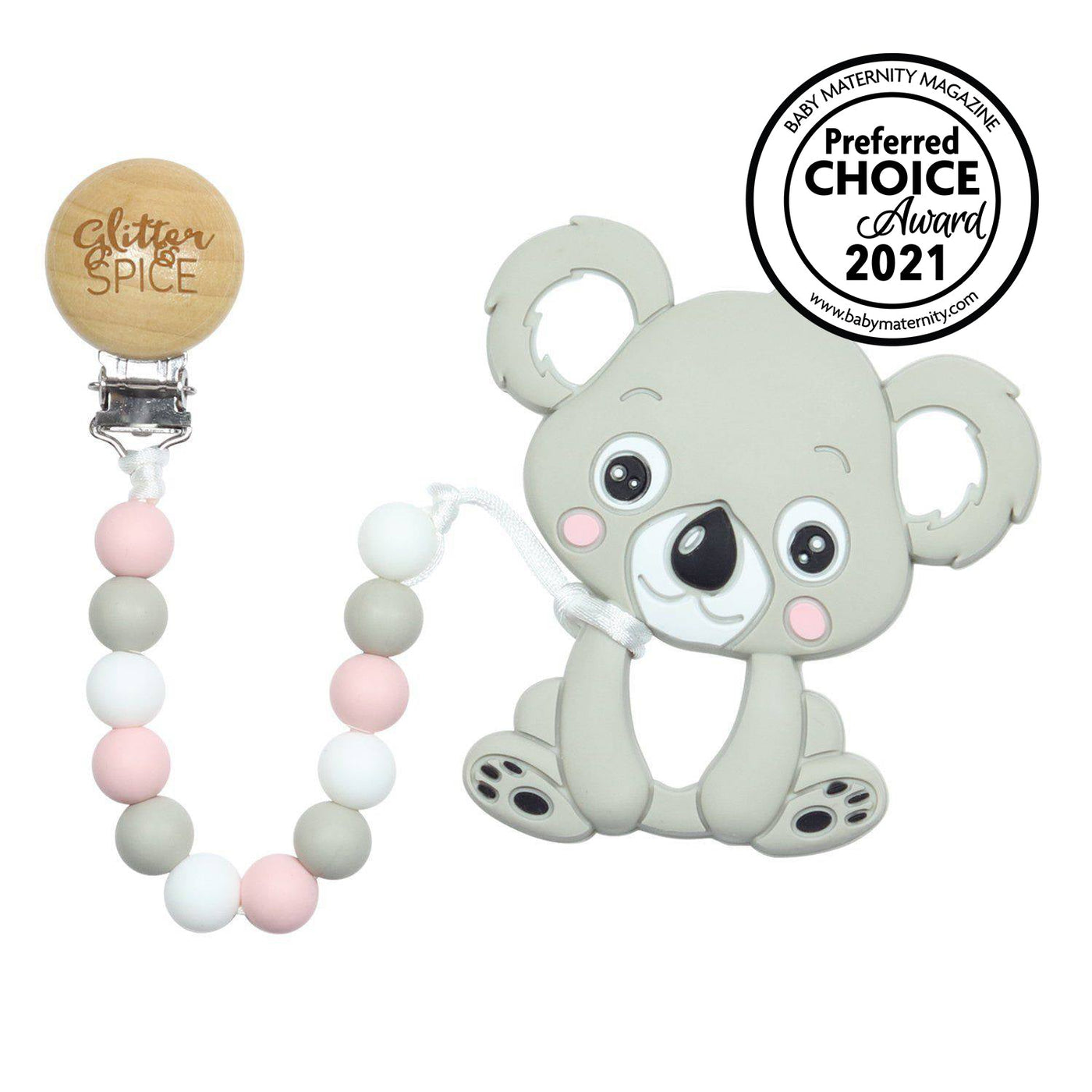 Koala Silicone Teether - Glitter & Spice