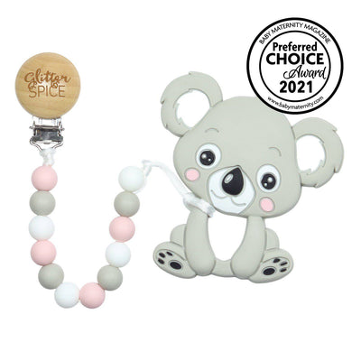 Koala Silicone Teether - Glitter & Spice