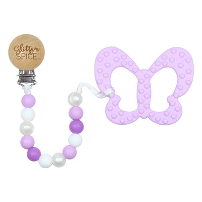 Butterfly Silicone Teether - Overstock - Glitter & Spice