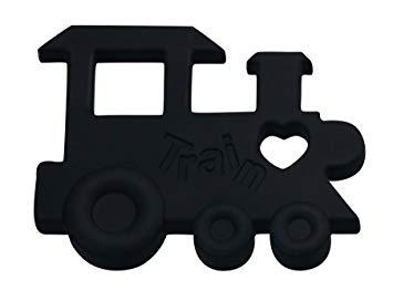 Chew Chew Train Silicone Teether - Overstock - Glitter & Spice