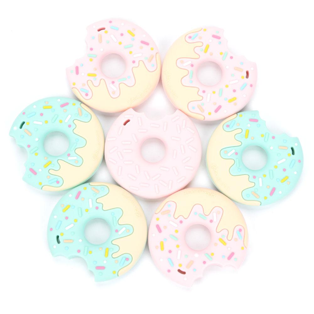 Donut Silicone Teether - Glitter & Spice