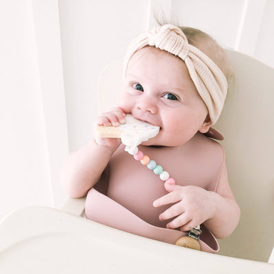 Ice Cream Cone Silicone Teether - Glitter & Spice
