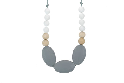 Silicone Teething Necklace - Avery - Glitter & Spice