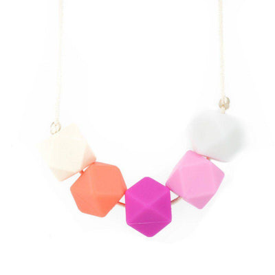 Silicone Teething Necklace - Freya - Glitter & Spice