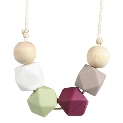 Silicone Teething Necklace - Gwendolyn - Glitter & Spice