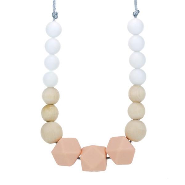 Silicone Teething Necklace - Laurel - Glitter & Spice