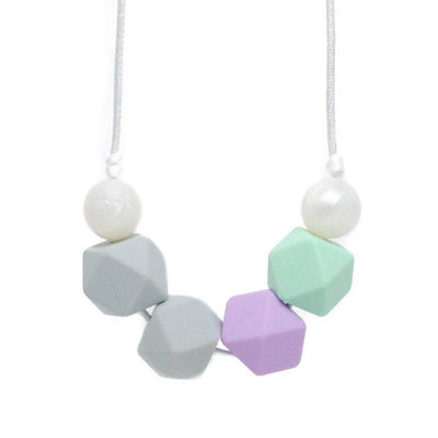 Silicone Teething Necklace - Lola - Glitter & Spice