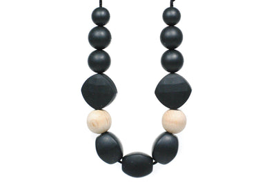 Silicone Teething Necklace - Maddox - Glitter & Spice