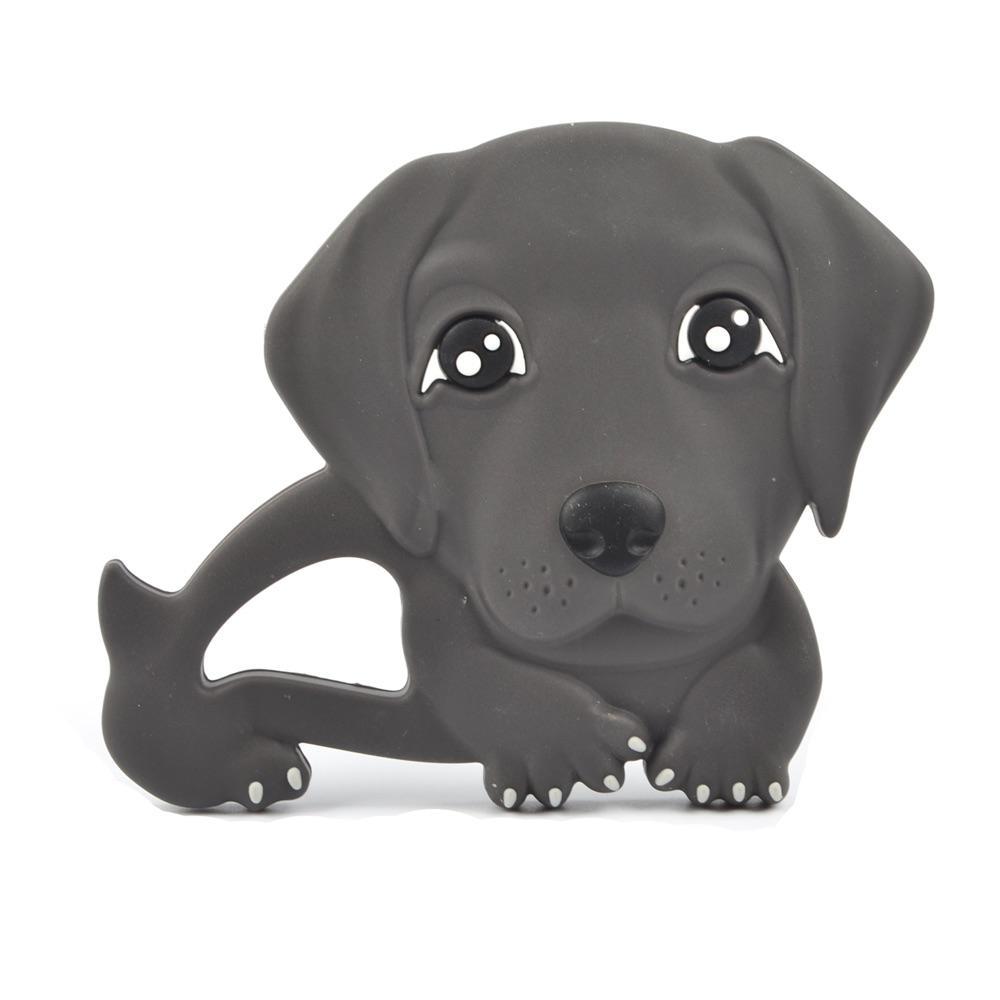 Wiener Dog Silicone Teether - Glitter & Spice